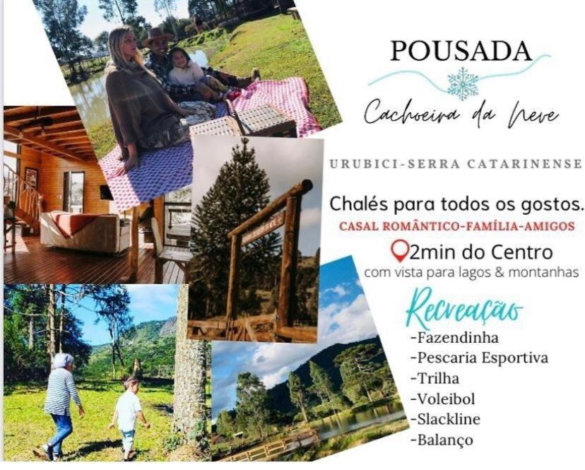אורוביסי Floresta Secreta- Pousada Cachoeira Da Neve מראה חיצוני תמונה